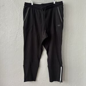 adidas Originals SP LXE Ankle Zip Pant Mens 2XL Black Track Joggers Tapered NWT